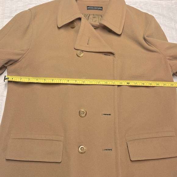 Brooks Brothers Cashmere Vintage Coat -above the knee length. Sz XL - Picture 15 of 16